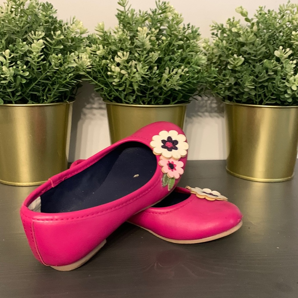 Gymboree size 10 toddler dress shoes pink